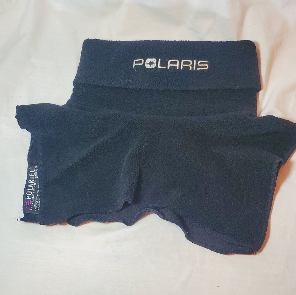 Polaris Series 100 Polartec Black Fleece Neck Gaiter Warmer Malden